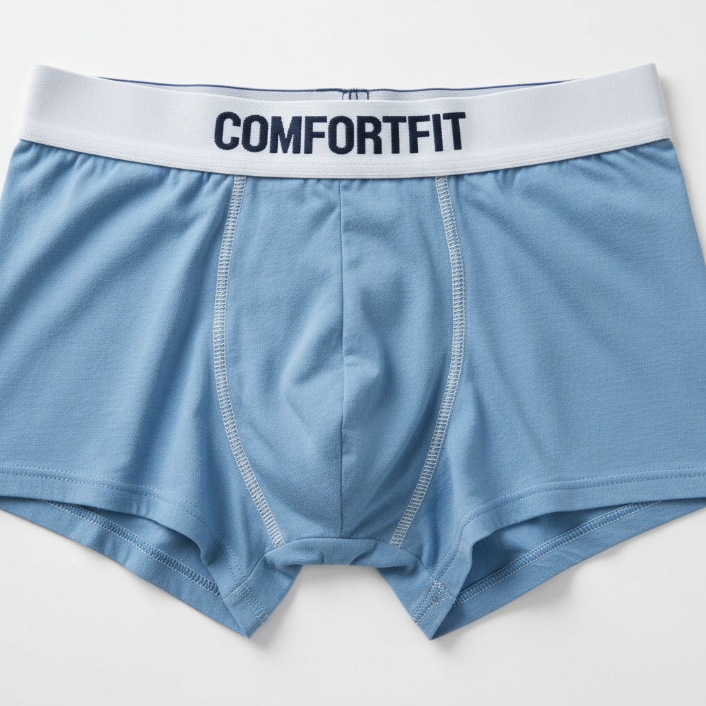 Men's boxer briefs detail shot