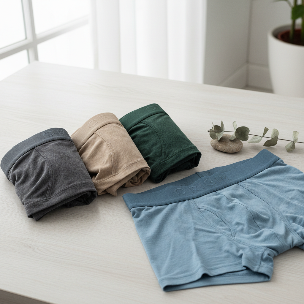 Men's boxer briefs lifestyle shot