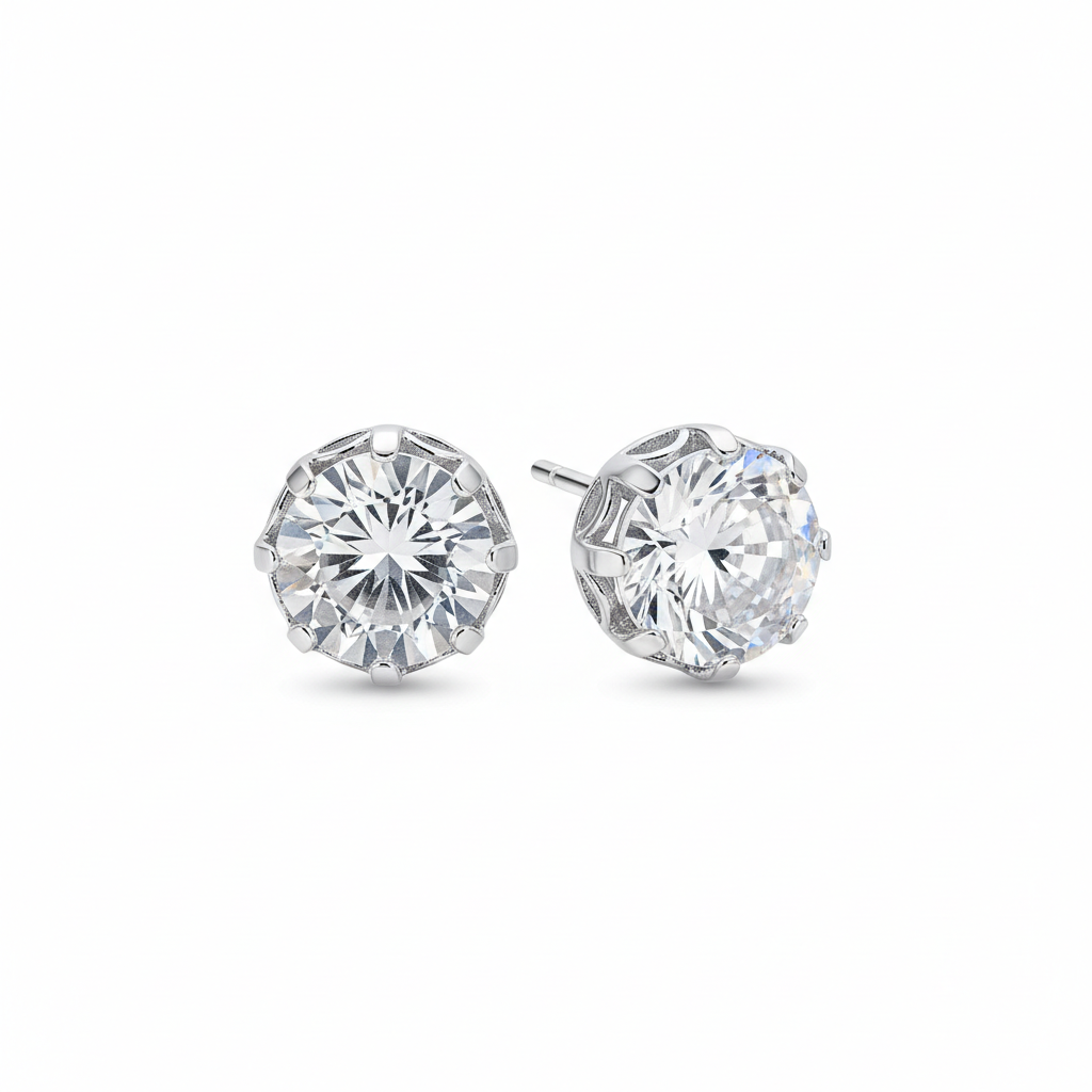 Women's Crystal Stud Earrings